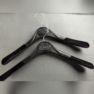Elegant Black Hangers by Kiton